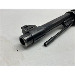 FIREARMS CERTIFICATE REQUIRED - BLANK FIRING Mauser 792 by 57 Mod.98 bolt action rifle marked BYF 41, re-proofed for .308 Winchester blank firing, with 61cm (24