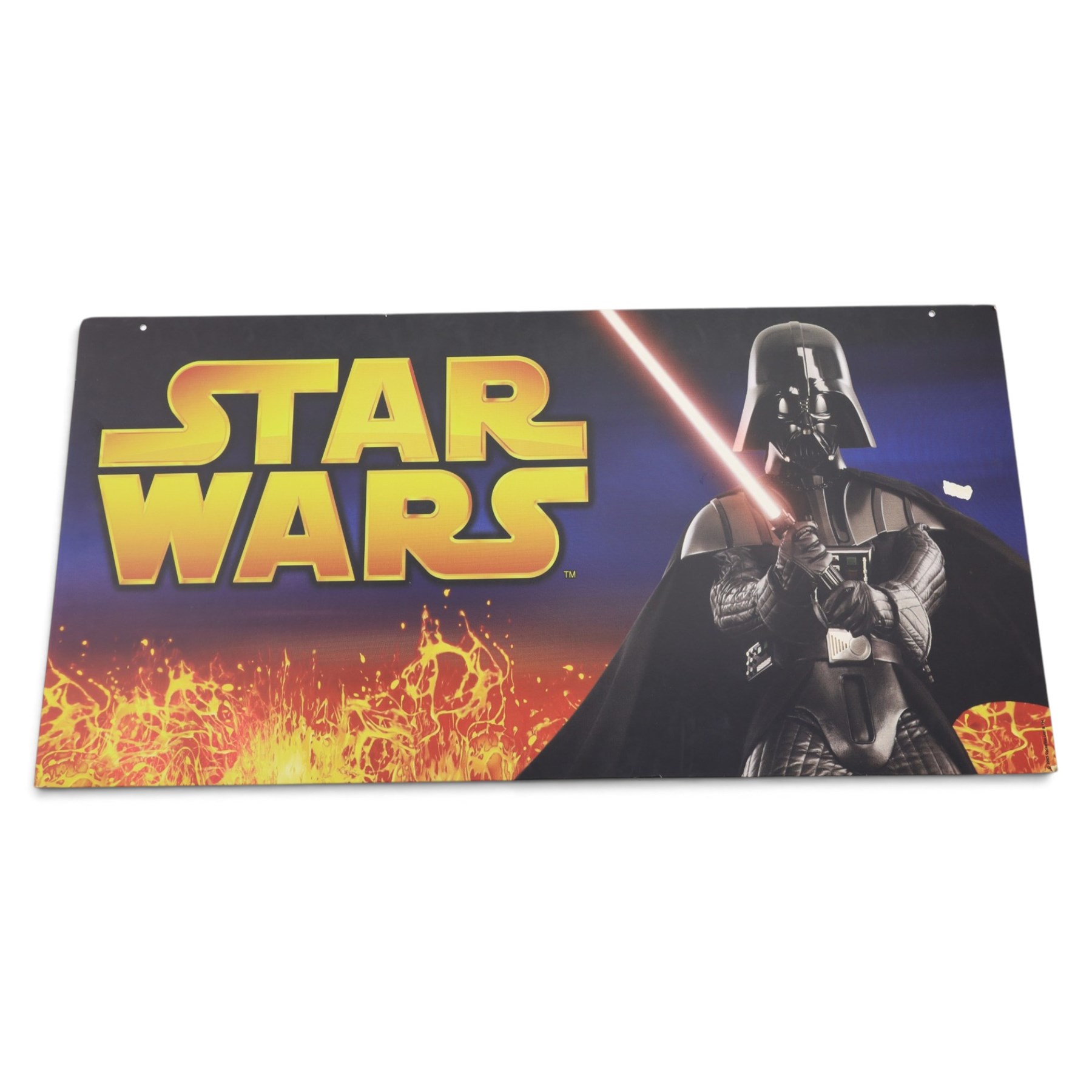 Star Wars cardboard advertising signs and a collection of posters, including life-size cardboard cut of Kylo-Ren, Star Wars Trilogy DVD display stand, etc