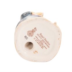 Twelve Royal Doulton Bramley Hedge figures, including Wilfred Entertains DBH23, Mrs Toadflax DBH11, Conker DBH21, Poppy Eyebright DBH1, Flax Weaver DBH20