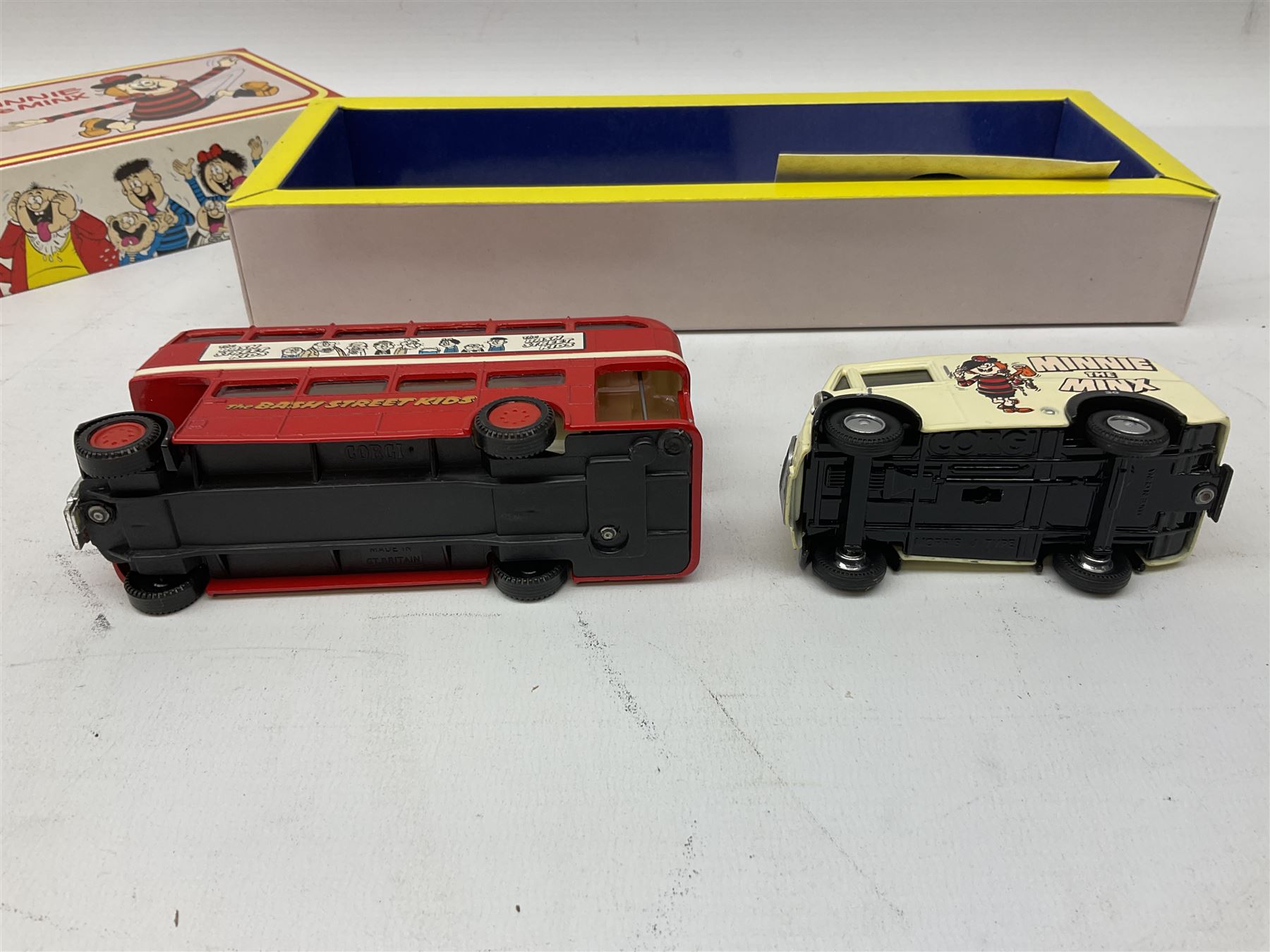 Corgi - eight die-cast model sets comprising D54/1 Four National Resources Vans; 97740 The Times Classic Set; D47/1 The Bash Street Kids; America's York Fair 225 Years; 97701 Two Jaguar E-Types; 97200 BRS Vans; 97690 Ferrari 1962 Tourist Trophy Set; and 97705 Jaguar 1953 RAC Rally Set; most limited editions; all boxed (8)