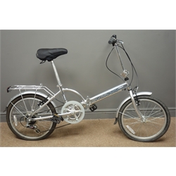  Falcon folding bike, 6-speed, with carry bag  