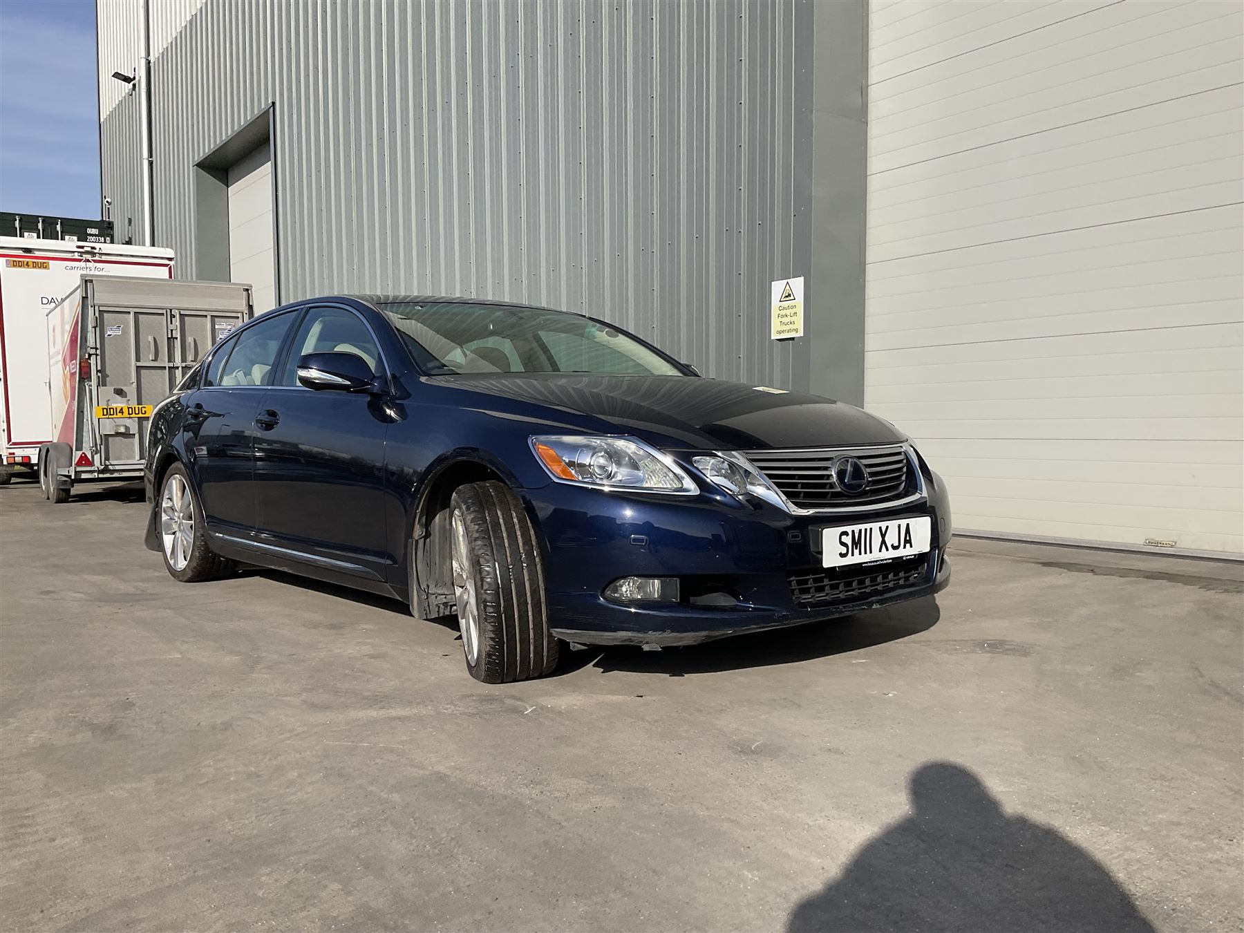Lexus GS 450h saloon car, 3.5 SE-L, 4 door, CVT Auto
Year: 2011, June
Colour: Blue
Mileage: 52,500 approx.
Fuel: Petrol Hybrid
MOT Exp: 10th October 2024
Reg: SM11 XJA
V5: No

For sale by instruction from a local estate
Buyers Premium 10% plus VAT (12% inc.)