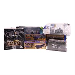 Batman figures and models, comprising Eaglemoss Batman 75th Anniversary Masterpiece Collec...