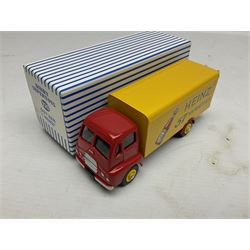 Nine Atlas Dinky die-cast models including, Guy Van 