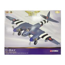 Corgi - Limited Edition Aviation Archive AA34602 1:32 scale D-Day 60th Anniversary DH Mosquito PR XVI-NS502, No. 544 Squadron, RAF Benson, June 1944; boxed 