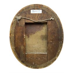 John Richard Townsend (British 1930-): Portrait of a Baby Seated, oil on canvas unsigned 33cm x 27cm