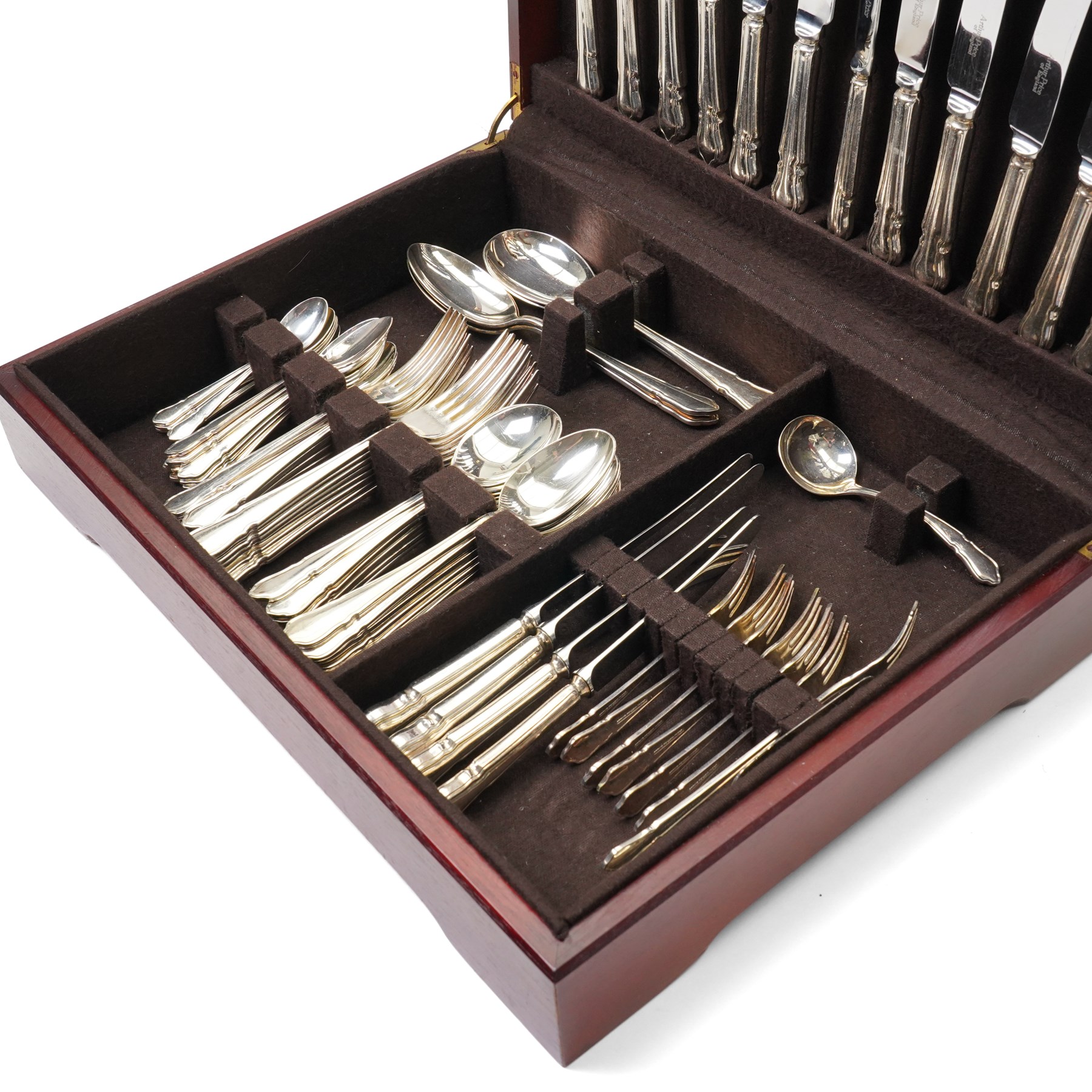 Arthur Price Dubarry pattern canteen of cutlery