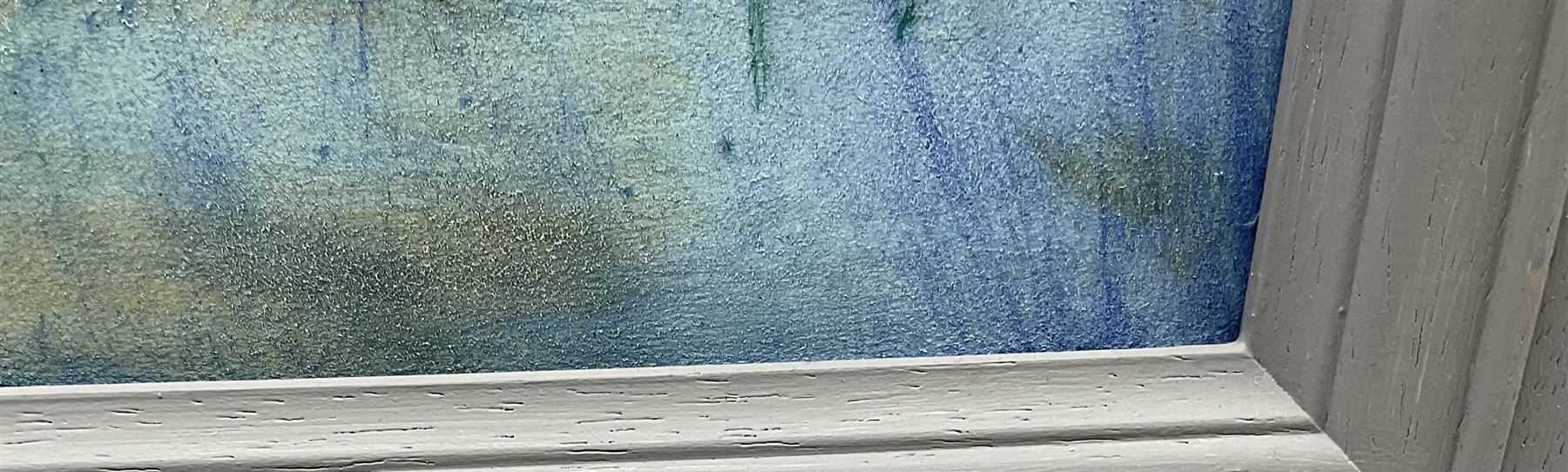 Shannon Morgan (USA 1966-): 'Flowers in Moonlight', oil on artist's board signed, titled verso 60cm x 50cm
Notes: Shannon was born and raised in the USA but for the last fifteen years has lived and worked in the City of York. Exhibiting with the Society of Women Artists in London, the Ferens Gallery Hull and the York Art Society