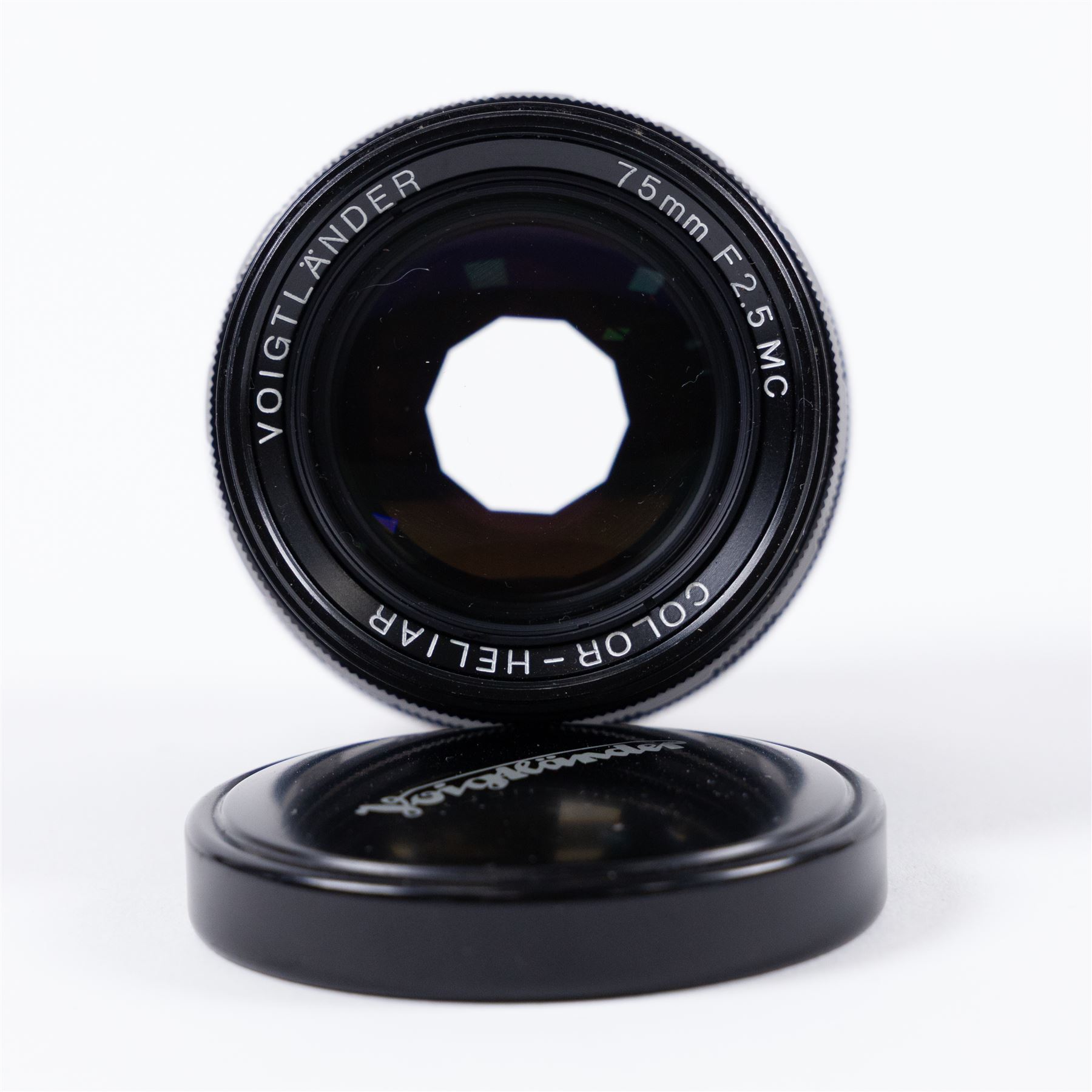 ジャンク】Voigtlander COLOR HELIAR 75mm f2.5 MC L39マウント 75mm