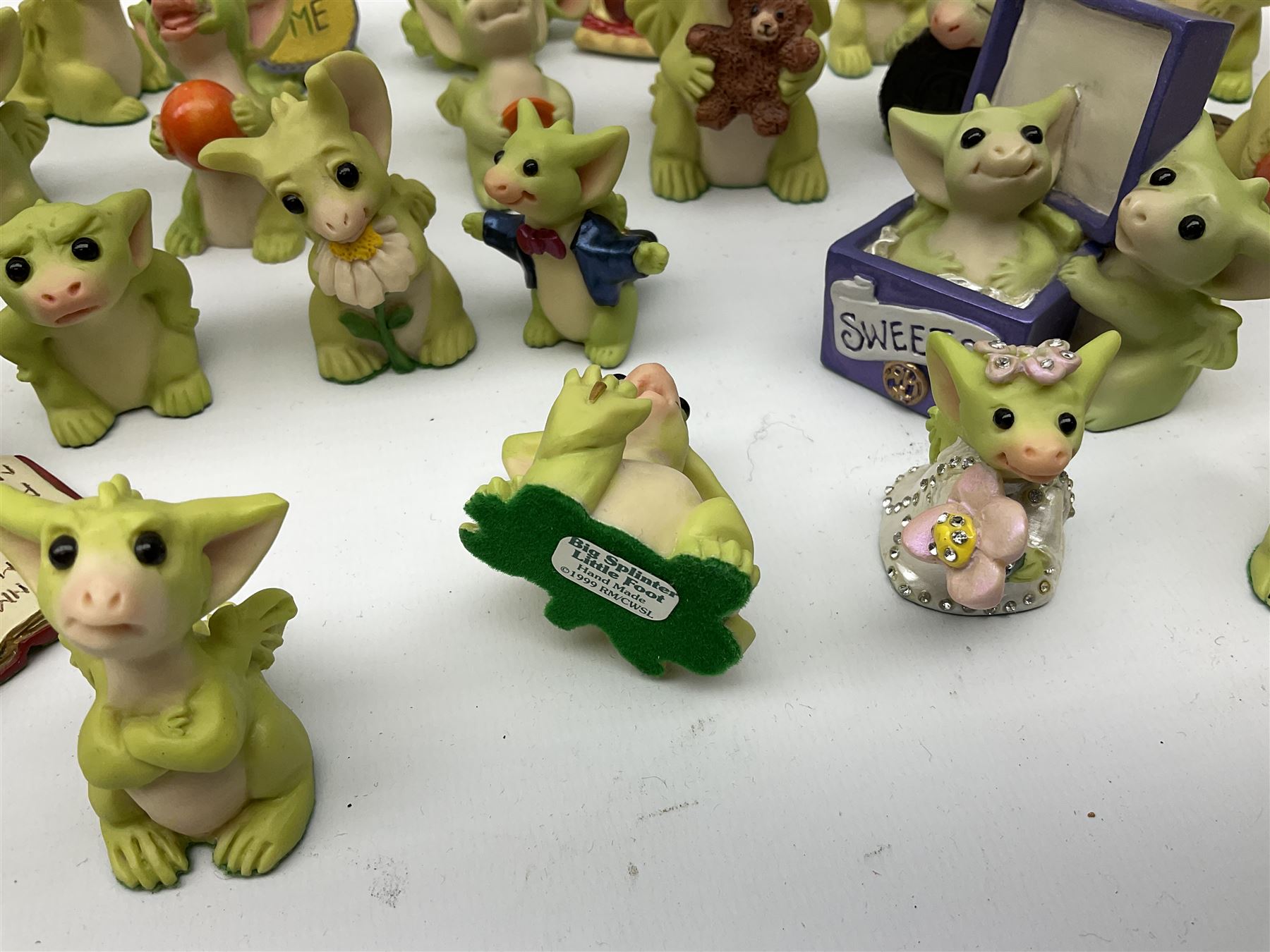 A collection of Real Musgrave Pocket Dragons figures, (all boxed except one example).
