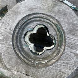 Two Victorian carved painted pine architectural fascias - THIS LOT IS TO BE COLLECTED BY APPOINTMENT FROM DUGGLEBY STORAGE, GREAT HILL, EASTFIELD, SCARBOROUGH, YO11 3TX