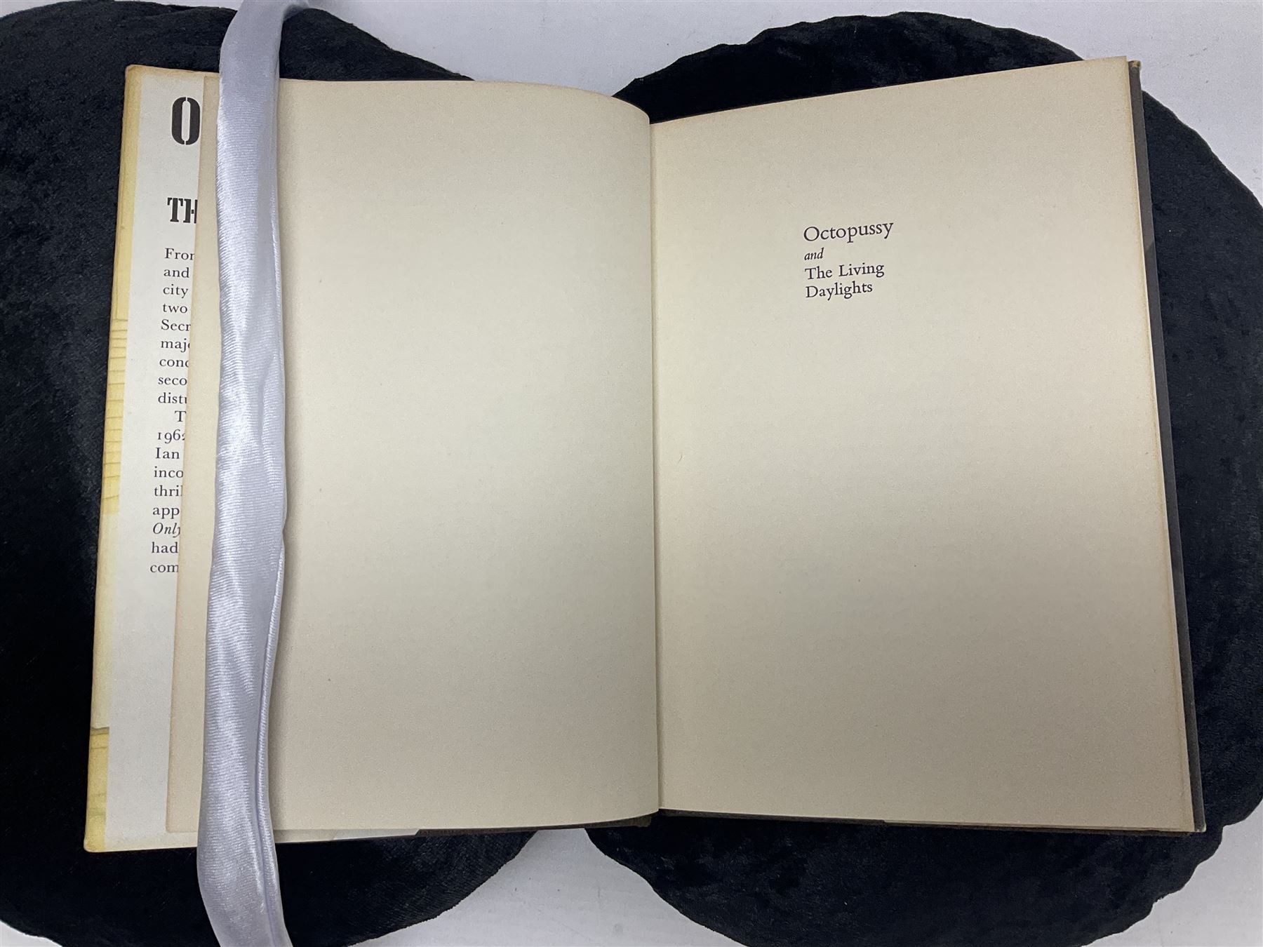 Ian Fleming: Octopussy and The Living Daylights. 1966 First edition with dustjacket; together with From Russia With Love. Book Club edition with dustjacket (2)