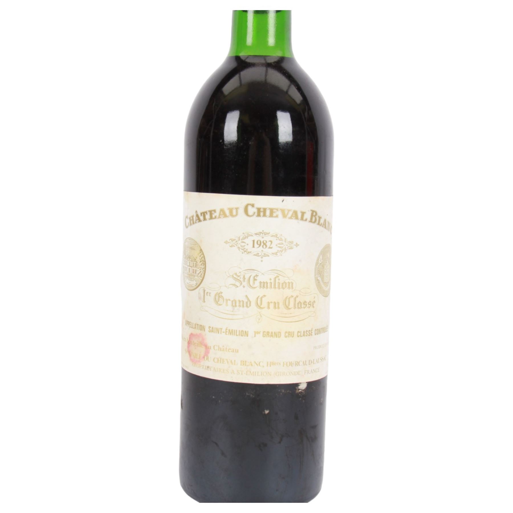 Chateau Cheval Blanc, 1982, St Emilion Grand Cru, 75cl, 11% to 13.9% Vol