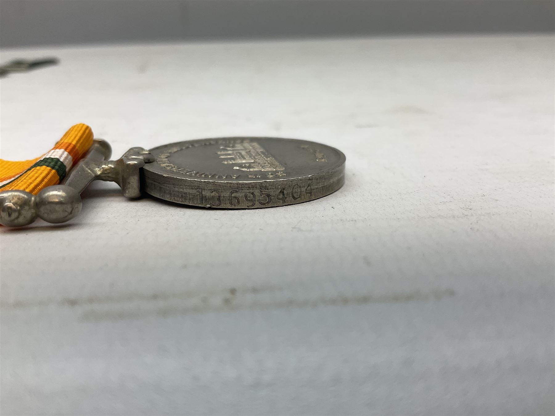 QEII General Service Medal awarded to 23504634 CFN. R.G. Beech REME; Pakistan Independence Medal awarded to Nadir Khan F.C.330; India Independence 50th anniversary medal; and a quantity of WW2 and later medals including Territorial Efficiency Medal awarded to 6196646 Gnr. J.G. Oatway R.A. (13)