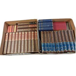 Collection of Encyclopedia Britannica together with other books 