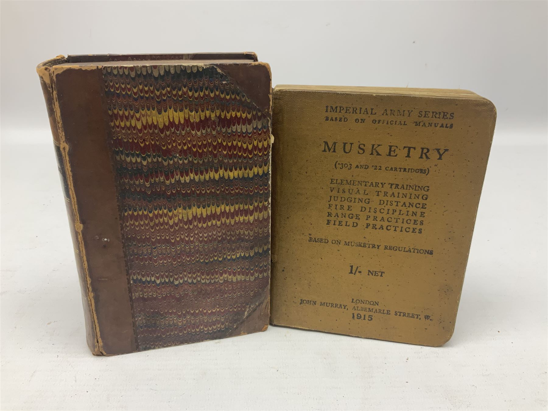 Jules Michelet (French 1798-1874): The Insect, with illustrations by Giacomelli, pub. T. Nelson and Sons, Paternoster Row, Edinburgh and New York, 1875, together with Edward Callow: The Phynodderree and Other Legends of the Isle of Man, with illustrations by W.J. Watson, pub. J. Dean and Son, Fleet Street, E.C, George Dodd: Metals British Manufactures, pub. Charles Knight and Co, Ludgate Street, 1845, WWI Imperial Army Series Musketry, pub. John Murray, Albermarle Street, 1915, Laurence Echard (1670–1730): The Roman History From the Settlement of the Empire by Augustus Caesar, To The Removal of the Imperial Seat by Constantine the Great Containing the Space of 355 years, vol. 2, printed by T.H. for M. Gillyflower, J. Tonson in Fleet Street, H. Bonwick in St. Paul's Church-yard and R. Parker in Cornhill, 1698, bound in leather (5)