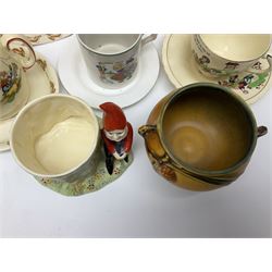 Roseville pine cone bowl, impressed 632-3