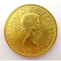  1963 gold full sovereign  