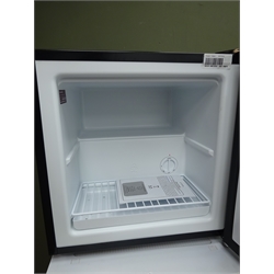 Amica FC 126.4 fridge (W48cm, H85cm, D50cm) (This item is PAT tested - 5 day warranty from date of sale) and a Russell Hobbs RHTTFZ1B table top freezer, black finish (W48cm, H49cm, D45cm) (2) (This item is PAT tested - 5 day warranty from date of sale)  