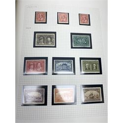 Canada Queen Victoria and later stamps, including 1852-57 six pence, ten pence etc, duplicates throughout showing variation, various King Edward VII issues, stamps on covers, Queen Elizabeth II unused blocks etc, housed in an album