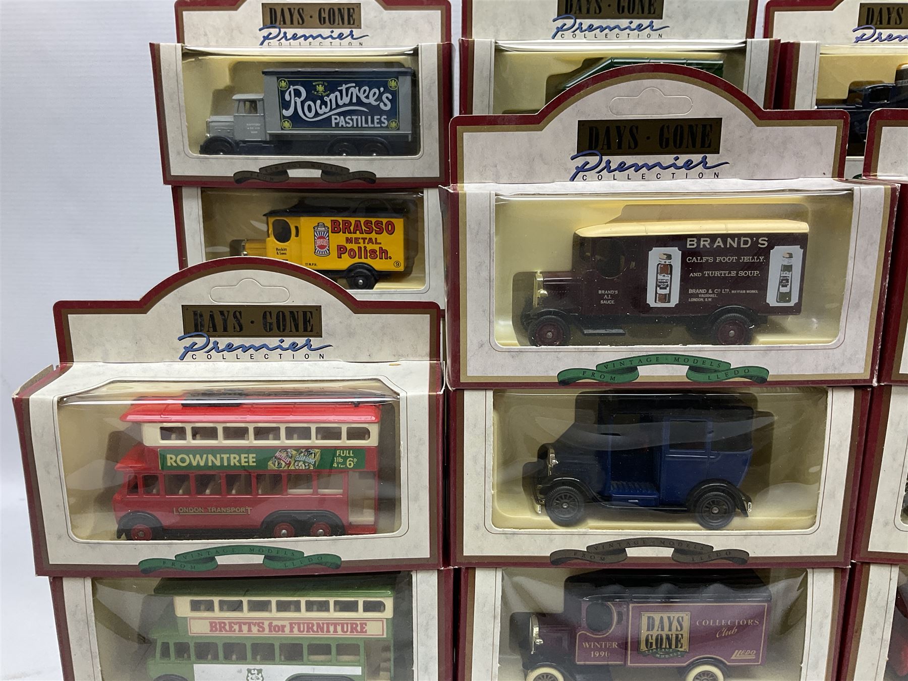 Fifty-two Days Gone Premier Collection die-cast models, all boxed (52)