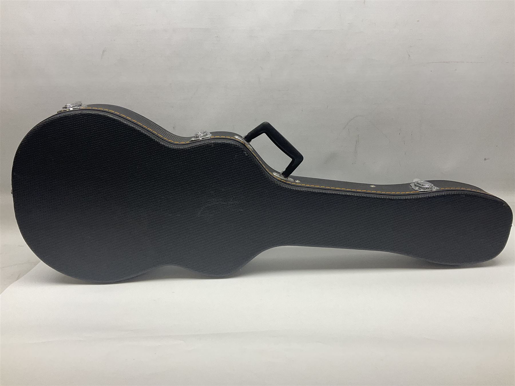 Epiphone Gibson Les Paul electric guitar c2004 with red sunburst finish, serial no.U02030418; L100cm; in fitted hard case