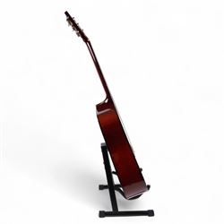 Eastwood six string acoustic guitar, model no. ED40H, guitar L104cm