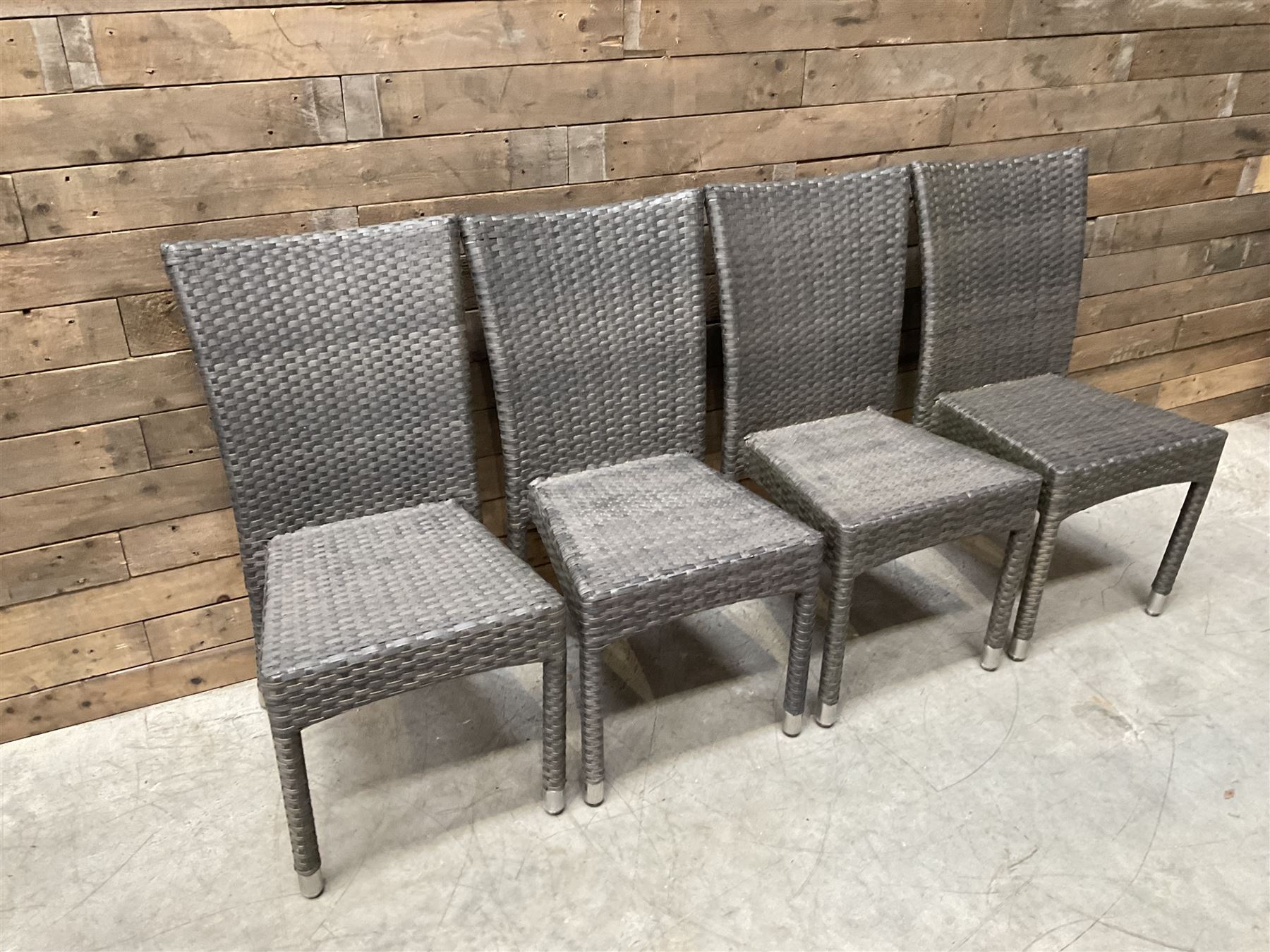 Rattan House - sixteen rattan garden chairs