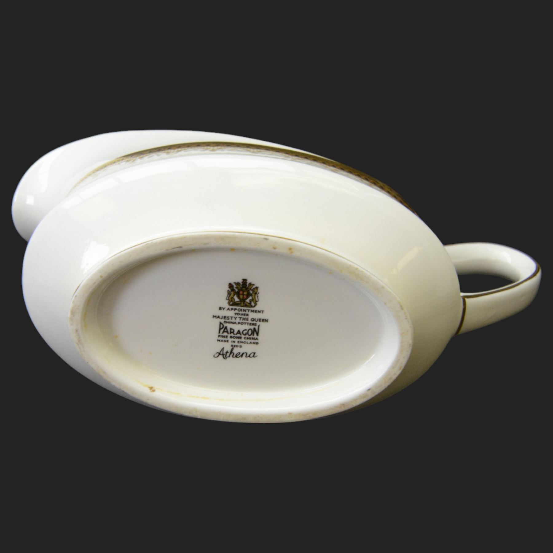 Paragon 'Athena' pattern tea and dinner service, comprising coffee pot, coffee cups, tureen, dinner plates, side plates, etc
