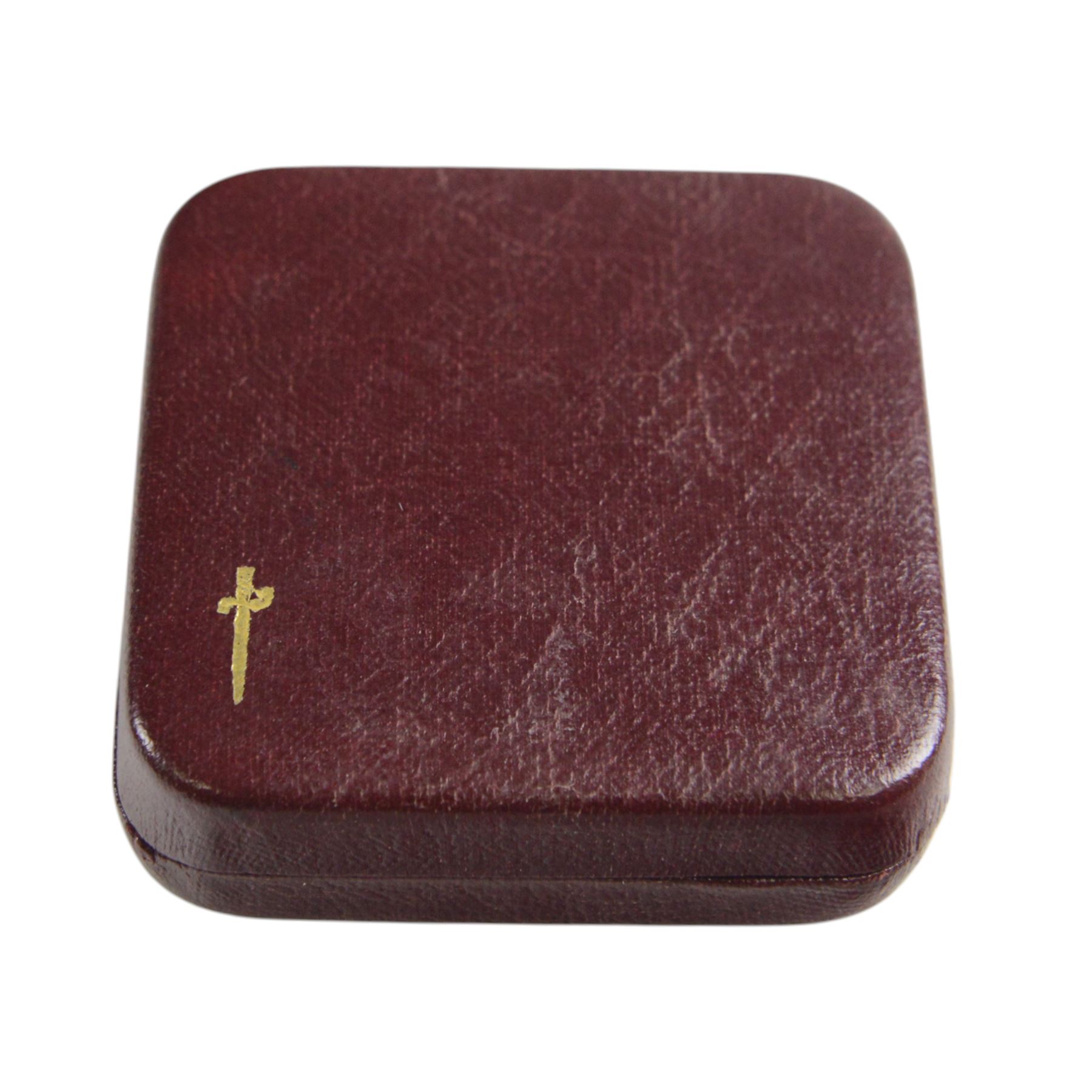 King George V 1914 gold half sovereign coin, in later fitted case