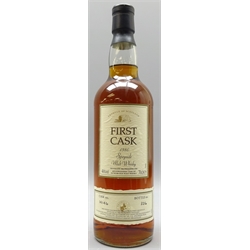  First Cask Speyside Malt Whisky - Inchgower, distilled 1980, bottled 2005, Cask 14146, Bottle 326, 70cl, 46%vol, 1 bottle with certificate.   