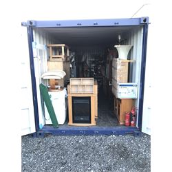 Container Contents Auction - entire container contents to include washing machine, sofas and chairs, pine chest, chairs, and much more. Location: Duggleby Storage, Scarborough Business Park YO11 3TX Viewing: Strictly by appointment call 01723 507111. Please note: all contents must be removed by Friday 26th February, items not collected by this time will be disposed of or resold on behalf of David Duggleby Ltd. This does not include the container.