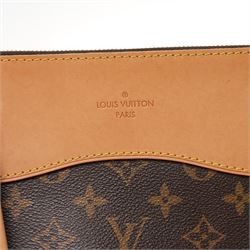 Louis Vuitton - ‘Estrela’ MM NM Tote Bag, circa 2015, in signature monogram coated canvas with natural Vachetta leather trim, with twin top handles and detachable shoulder or crossbody strap over expandable sides, the interior in burgundy suede with pocket divisions, base width 32cm, with original dust bag