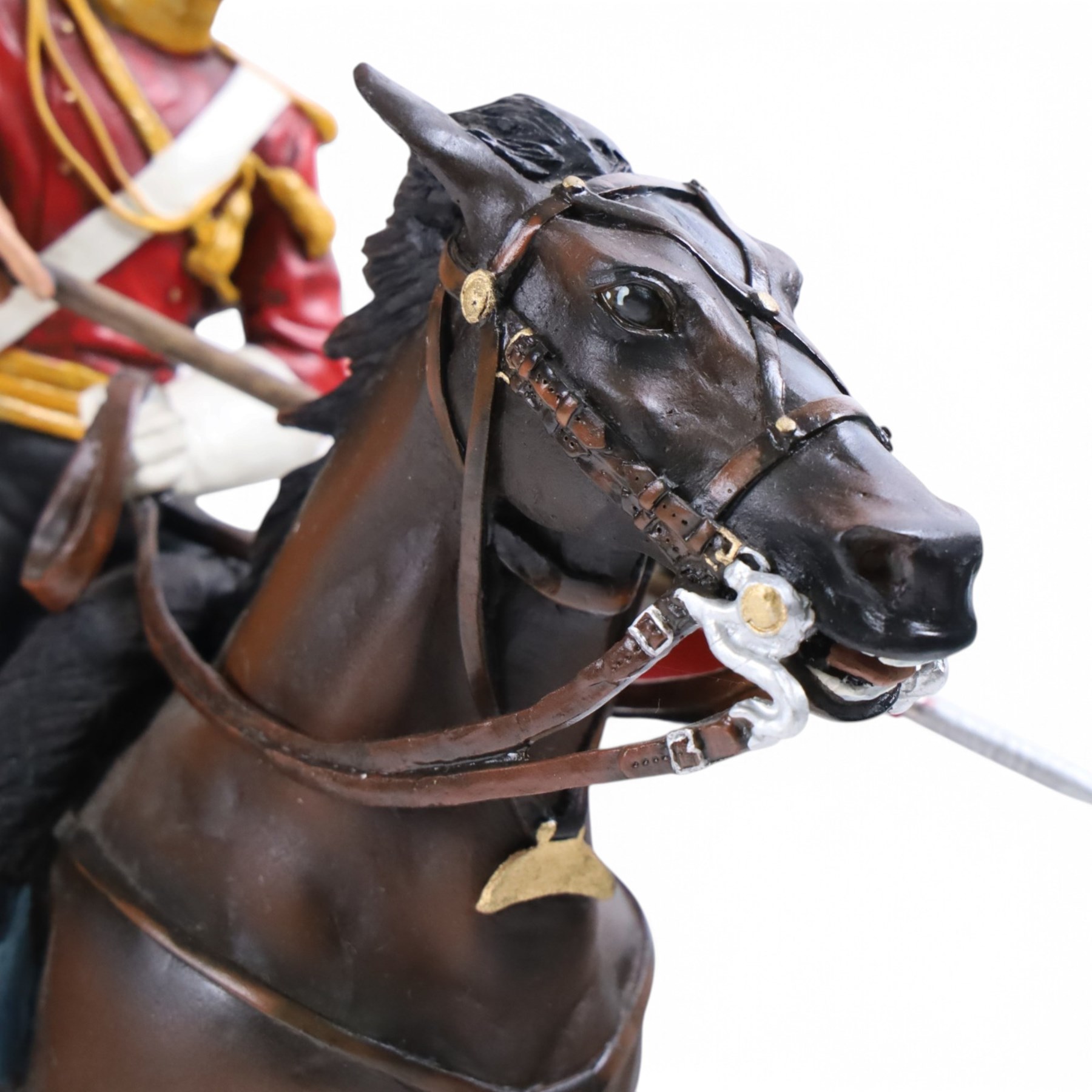 Ballantynes of Walkerburn 16th Lancer Aiwal 1884, together a model of Crusader 