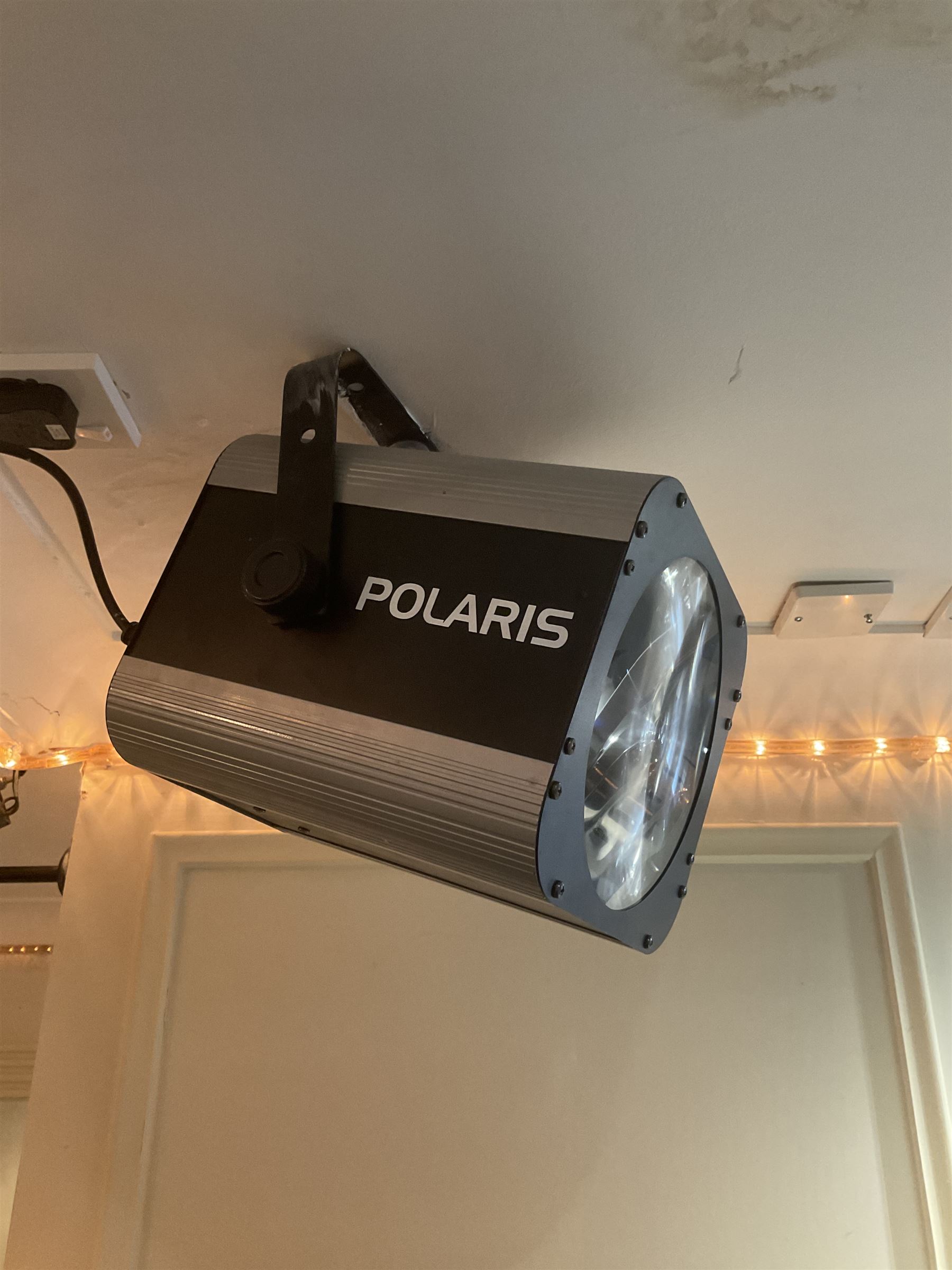 Disco Equipment - Denon DN-1800F, CDM8.4 mixing decks, Adastra power amplifier USA370, Crown LPS 800 amplifier, two EV 300 watt SX200 speakers, four Lanta disco lights, two Polaris lights, Skytec laser light, two APart 6W speakers- LOT SUBJECT TO VAT ON THE HAMMER PRICE - To be collected by appointment from The Ambassador Hotel, 36-38 Esplanade, Scarborough YO11 2AY. ALL GOODS MUST BE REMOVED BY WEDNESDAY 15TH JUNE.