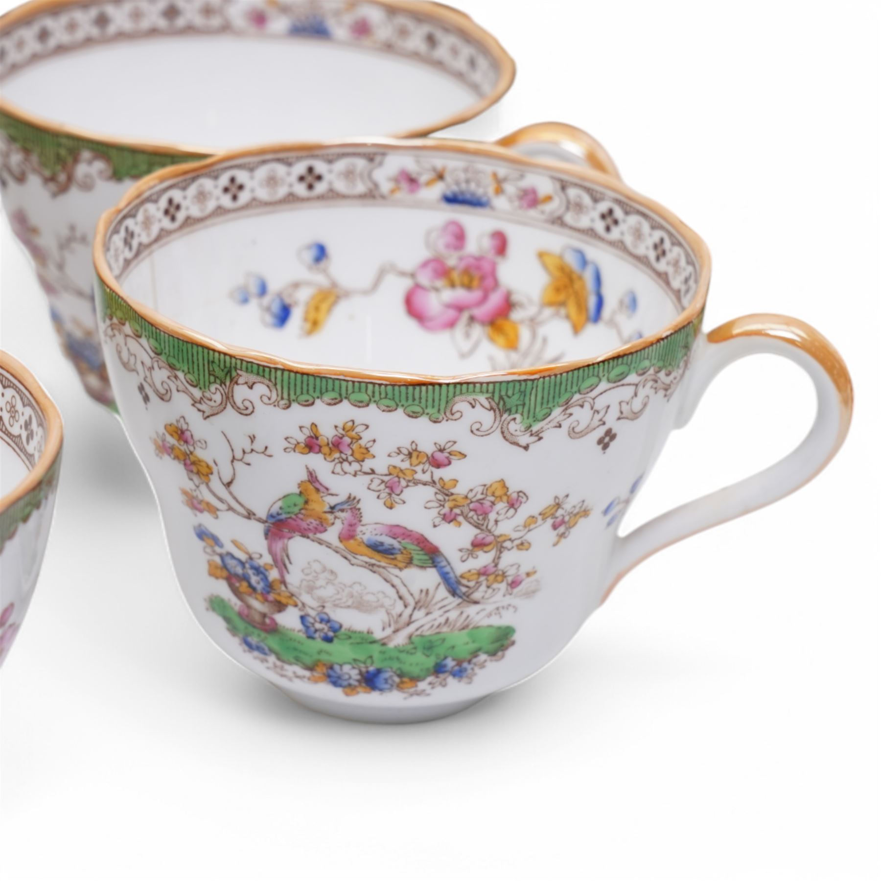 Copeland Spode 'Eden' tea, coffee and dinner ware including plates in various sizes, soup and dessert bowls, tea and coffee cups and saucers, vegetable dish and cover etc 63 pieces