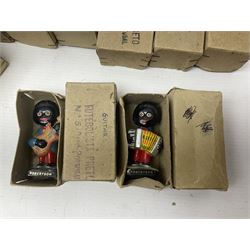 Collection of twenty two Robertson golly figures, H8cm