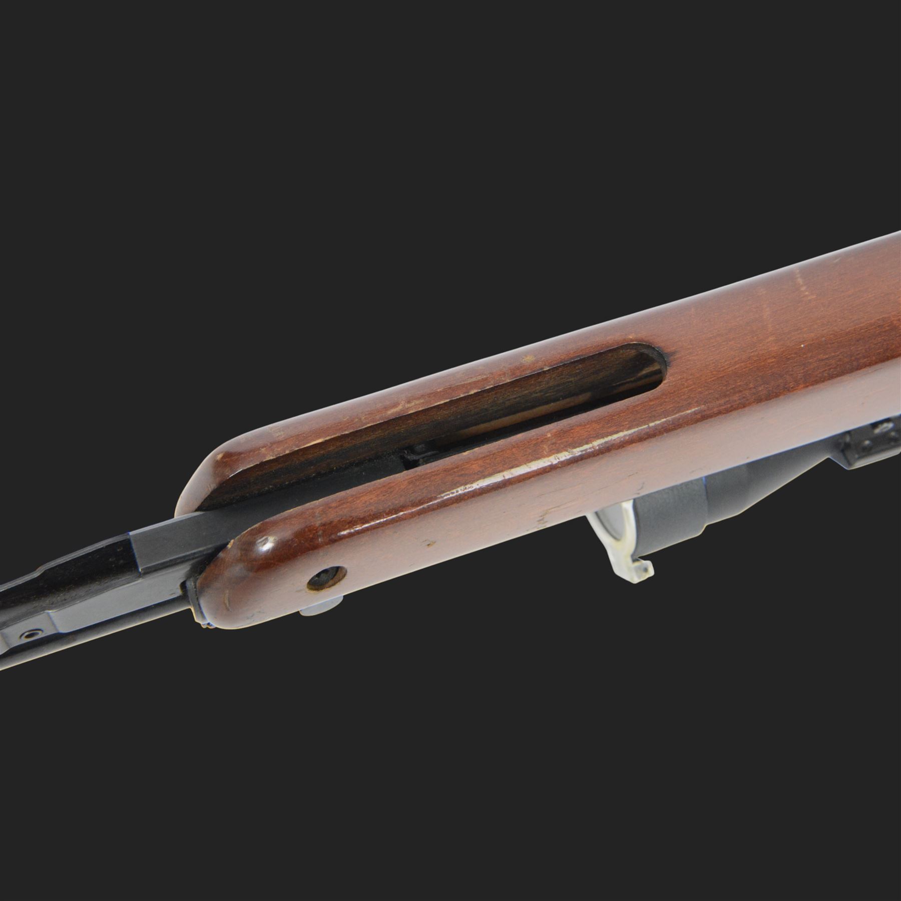 Spanish Gama CF-20 .177 air rifle, with AGS Airgun Sport Cobalt Redi-Mount 1/2 Mil-Dot 3.9x40 air rifle scope