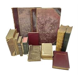 Collection of 19th century and later books, including Davy, Sir Humphry; Elements of Agricultural Elements, second edition, two volumes of Leaders in Society, Wilson, H.W; The Westminster Biographies etc  