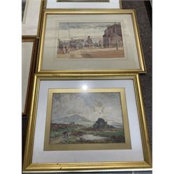 Collection of principally early 20th century watercolours, artists including M Thorpe, WH Sugden, Johnstone Rough, Percy Lancaster, Kenneth Holmes, William Ashton, James Leslie Brooke, Tom Whitehead, Mary Ann Lord, etc (12)