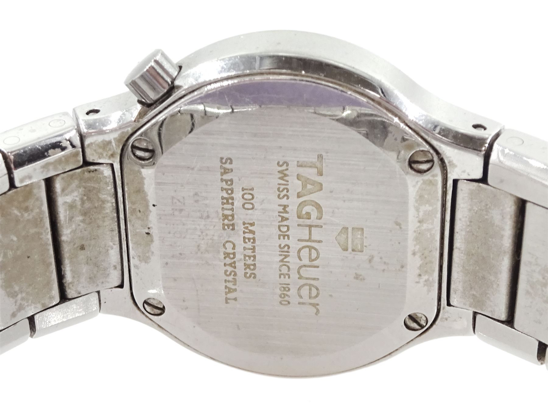 TAG Heuer Alter Ego ladies stainless steel quartz wristwatch, Ref. WP1411 and one other Tag Heuer ladies stainless steel quartz wristwatch, Ref WK1313, both on integrated stainless steel bracelets