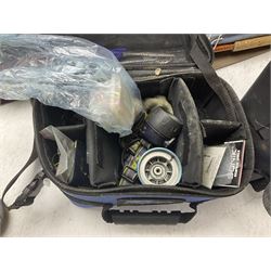 Abu Ambassadeur 7000 multiplier reel, Tenax century Ex4000 reel, fishing rods, nets and other fishing equipment 