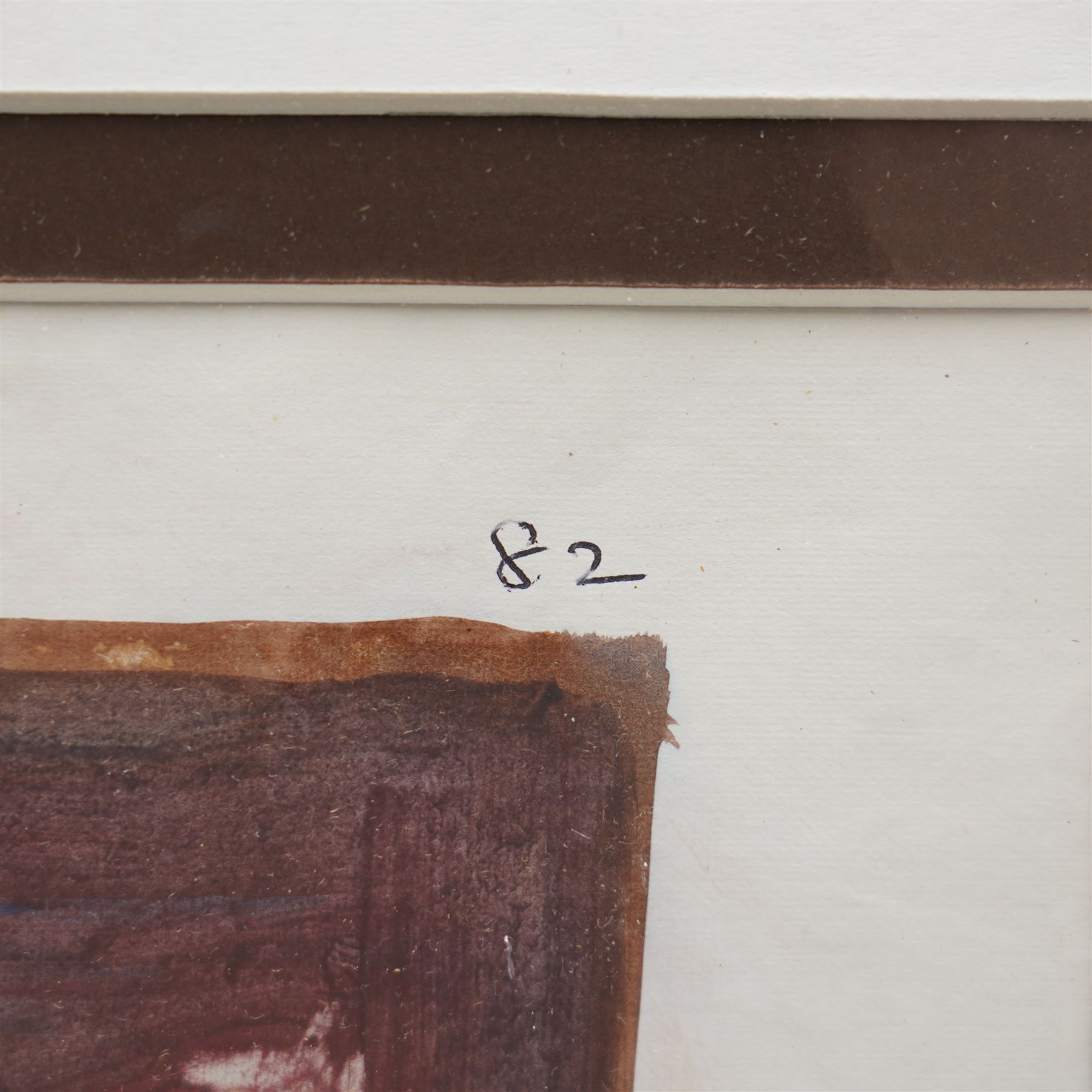 Ivan Peries (Sri Lankan - Columbo '43 Group): Standing Man, watercolour on paper signed with initials and dated '82, 29cm x 19cm (unframed)
Notes: Ivan Peries was a founding member of the '43 group, a 20th century modern art group in Columbo (previously British Ceylon) in the mid-20th century. This and the previous work (Lot 6500) were part of a large series of similar works produced by Peries and begun in 1982, they are all dated '82 regardless of the production date in order to preserve continuity. The V&A museums contains three very similar works part of this series.
Provenance: The vendor was a very close friend of the artist and his family. These works were acquired from the wife of the artist - Veronica Peries, during the time she lived at Southend on Sea - UK. 