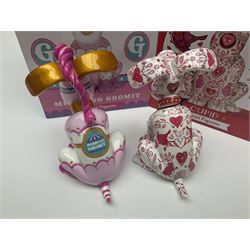 Wallace & Gromit - Gromit Unleashed: two Aardman Animations The Grand Appeal 'Gromit Unleashed' figures comprising Cupid and Merry-Go Gromit, both with boxes