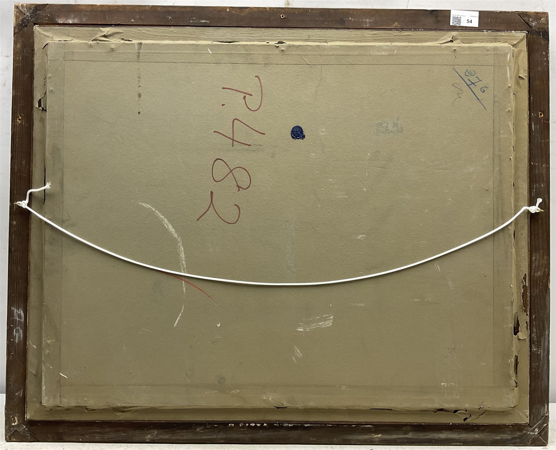 William Samuel Horton (American 1865-1936): Mountain Harbour, pastel unsigned 47cm x 60cm 
Provenance: private collection, purchased Chiswick Auctions 29th June 2022 Lot 54; from the estate of the artist.