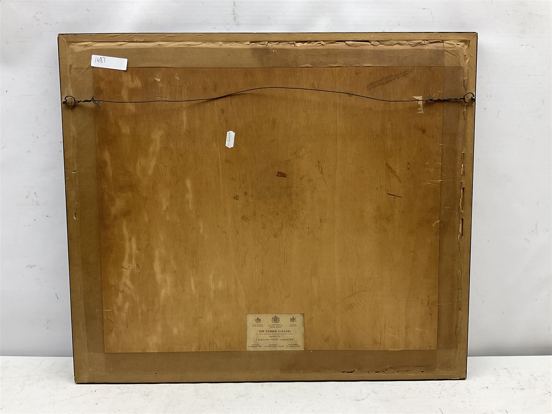 Nicolas-Henri Tardieu (French 1674-1749) after Charles Parrocel (French 1688-1752): 'Hull Summoned by the King 3rd April 1642', engraving with hand colouring pub. T & J Bowles 1728, 37cm x 45.5cm  