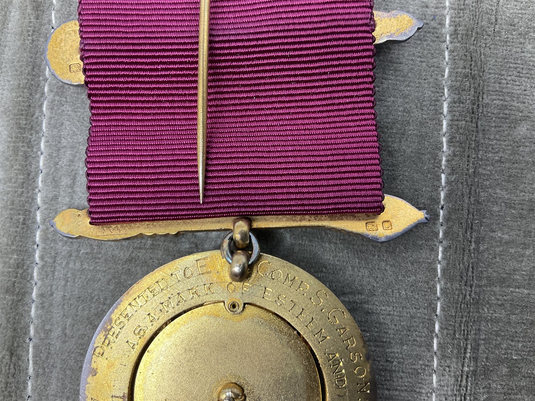 Group of predominantly Masonic Jewels of Office, to include silver, and silver gilt and enamel examples, mostly 1950's and 1960's in date, etc. 