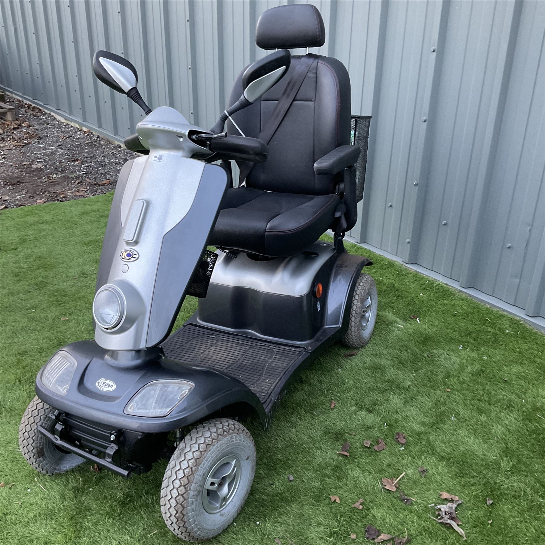 Eden mobility Four wheel mobility scooter - flat tyre - THIS LOT IS TO BE COLLECTED BY APPOINTMENT FROM DUGGLEBY STORAGE, GREAT HILL, EASTFIELD, SCARBOROUGH, YO11 3TX