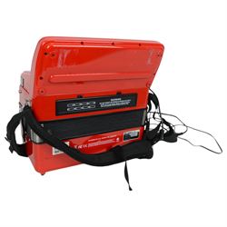 Rolan FR-1X  V-accordion, 13 fold bellows, 62 butttons, classic, jazz, ensemble, brass, wind, piano and guitar, samples. With leads and carrying case.