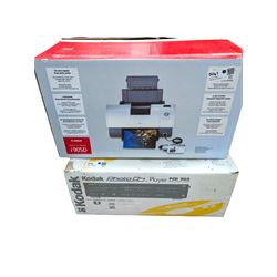 Canon bubble jet printer, i905D, together with a Kodak Photo CD player, PCD865, boxed 